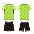 Custom Made Polyester voetbalteamuniformen ingesteld